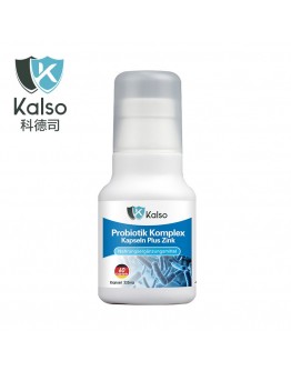 Kalso 科德司益生菌+鋅複合膠囊 60粒瓶安摩兒 