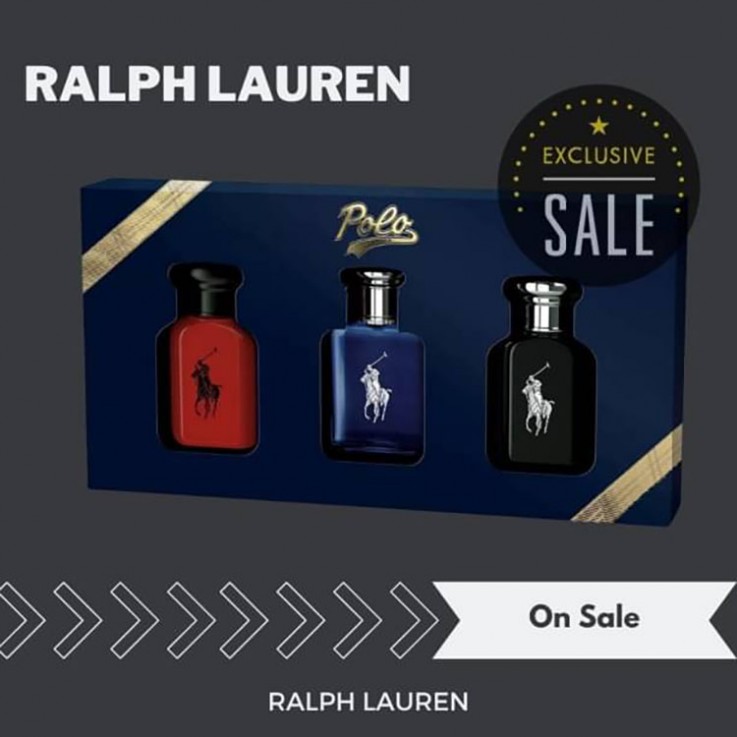 美國RALPH LAUREN男士香水World Of Polo 淡香水禮盒組安摩兒