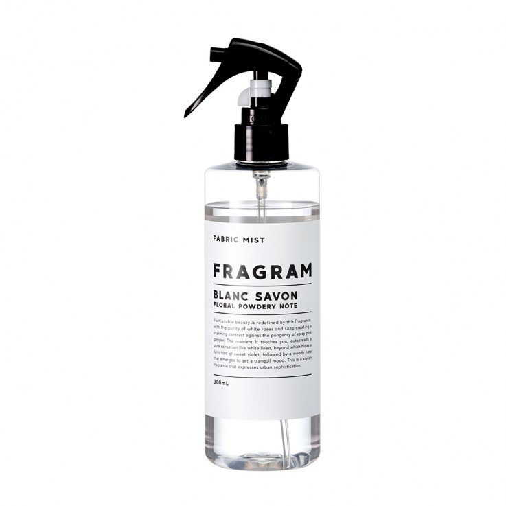 FRAGRAM慕浴-白色皂香 除皺香衣噴霧300ml安摩兒