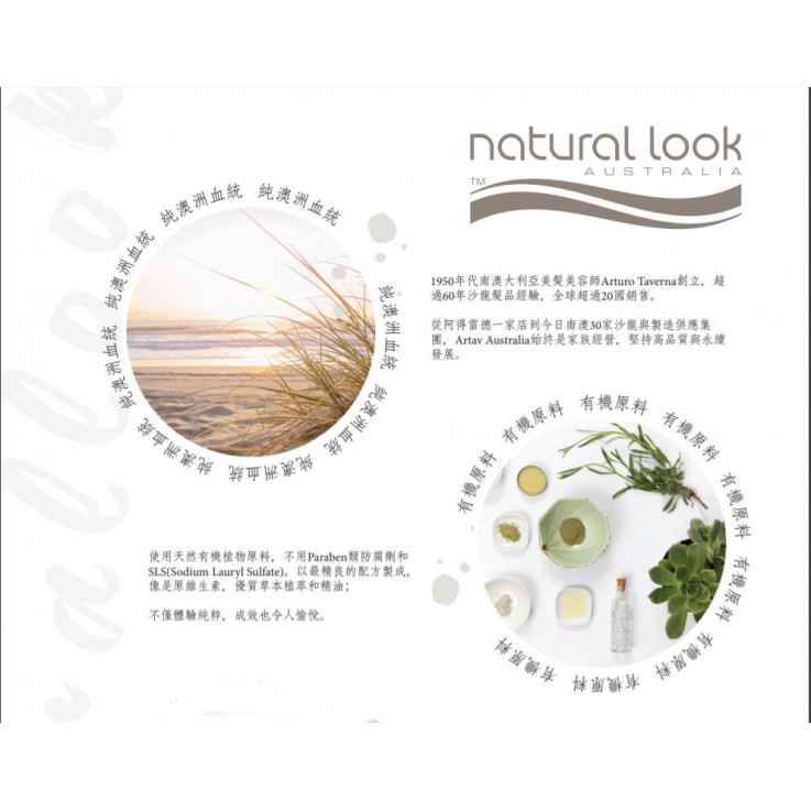 Natural Look HAIRFOOD亮色護色護髮素300ml安摩兒