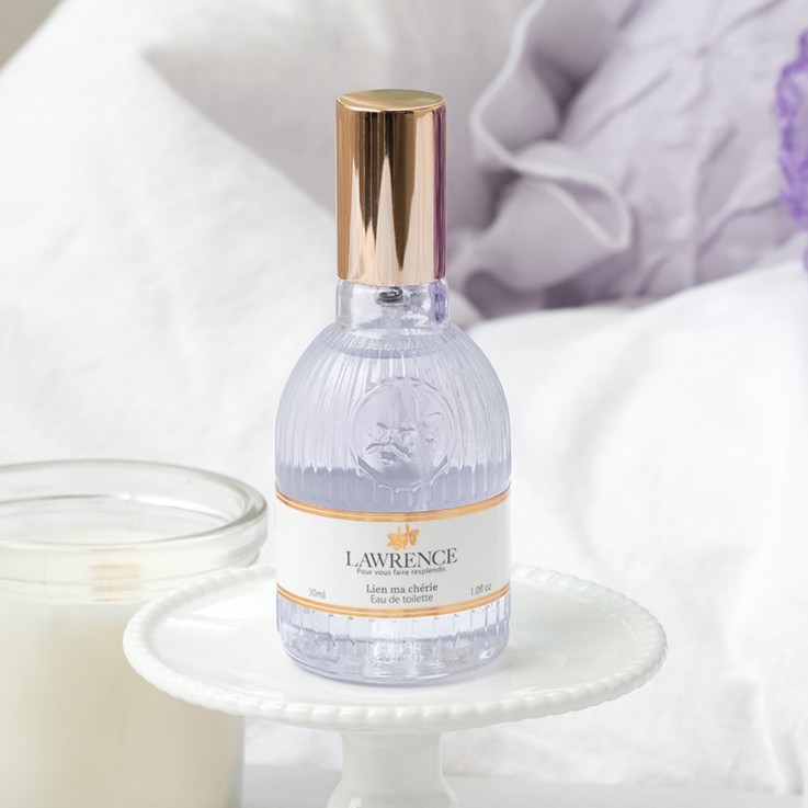 LAWRENCE 柔綸絲-紫曜 閃耀淡香水30ml安摩兒