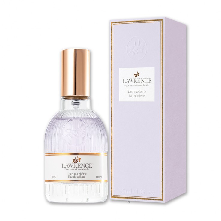 LAWRENCE 柔綸絲-紫曜 閃耀淡香水30ml安摩兒