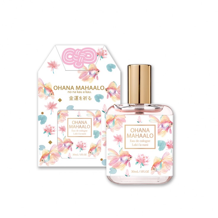 OHANA MAHAALO 蓮蓮有魚輕香水30ml安摩兒(祈願限定)