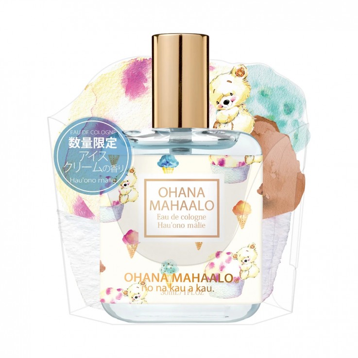 OHANA MAHAALO雪莓甜筒輕香水30ML安摩兒