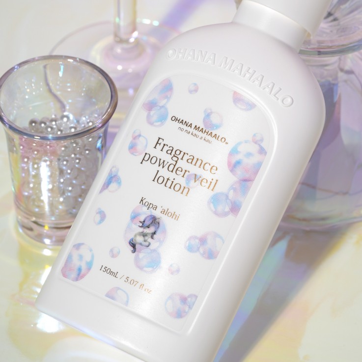 OHANA MAHAALO泡泡寶馬 涼感粉滑水凝露150ml安摩兒