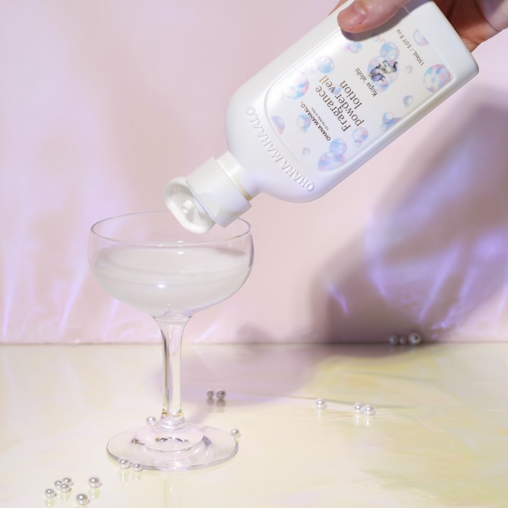 OHANA MAHAALO泡泡寶馬 涼感粉滑水凝露150ml安摩兒