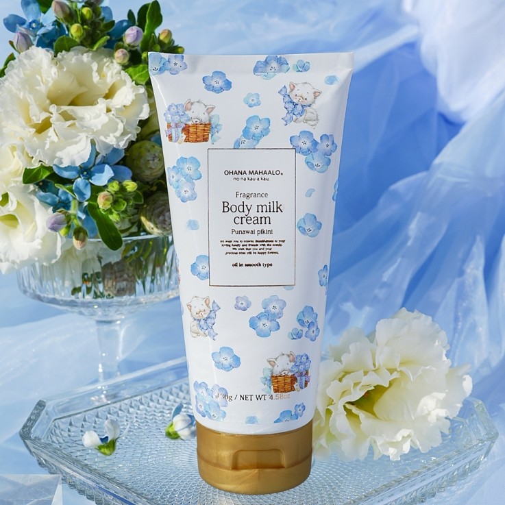 OHANA MAHAALO粉蝶翩翩 超金緻香體霜130g安摩兒