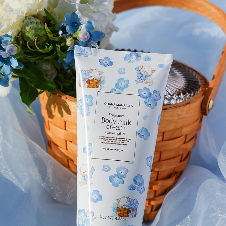 OHANA MAHAALO粉蝶翩翩 超金緻香體霜130g安摩兒