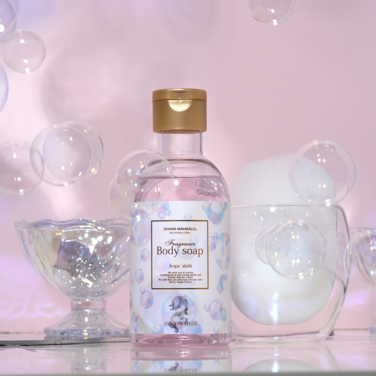 OHANA MAHAALO 泡泡寶馬小金緻沐浴露250ml安摩兒