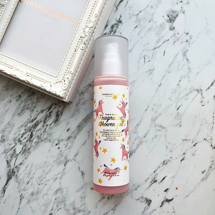 OHANA MAHAALO 奇幻夢境 粉香泡泡沐浴露150ml安摩兒