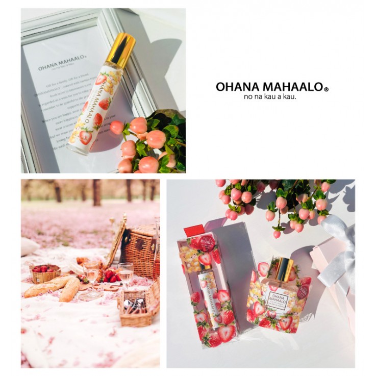 OHANA MAHAALO草莓芙蓮 淡香水10ml 安摩兒