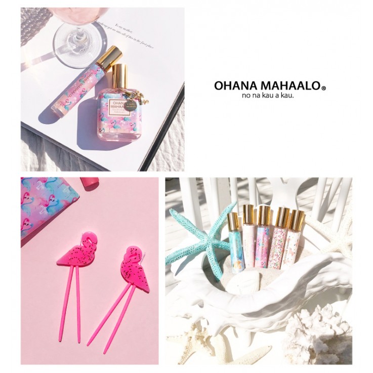 OHANA MAHAALO椰風漫舞 淡香水10ML 安摩兒