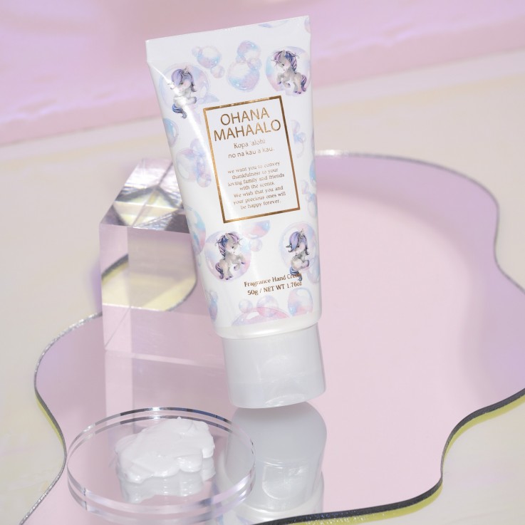 OHANA MAHAALO 泡泡寶馬潤澤療癒護手霜50G安摩兒