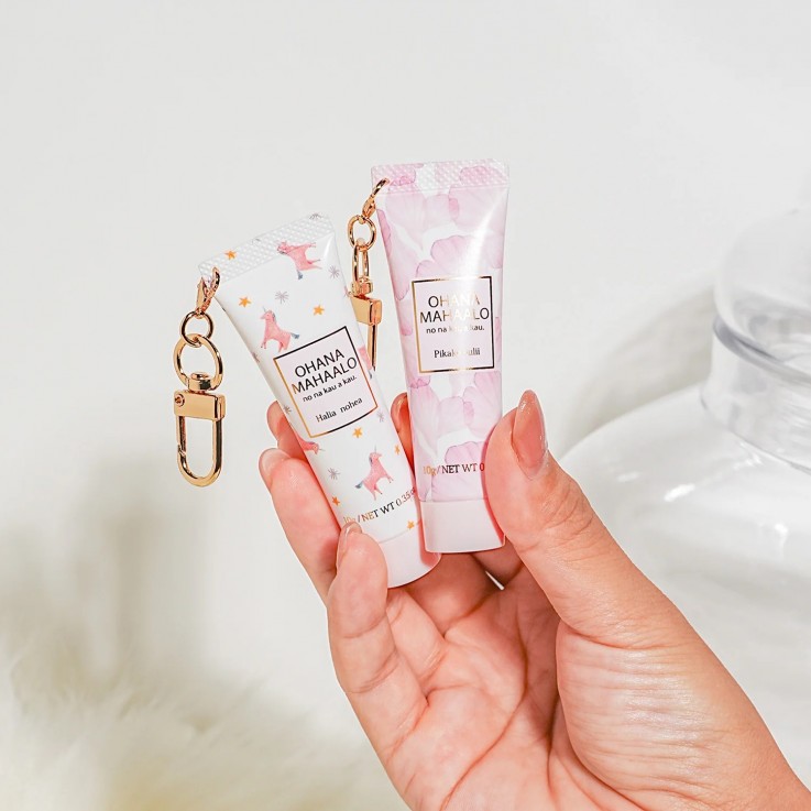 OHANA MAHAALO烏龍胖達十時香隨限定護手霜吊飾10g安摩兒