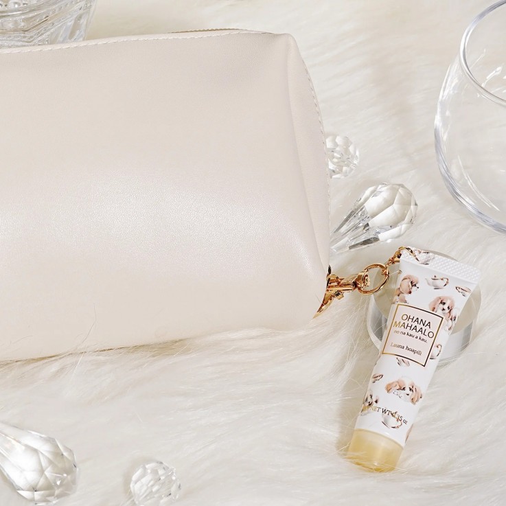 OHANA MAHAALO奶茶意境十時香隨限定護手霜吊飾10g安摩兒