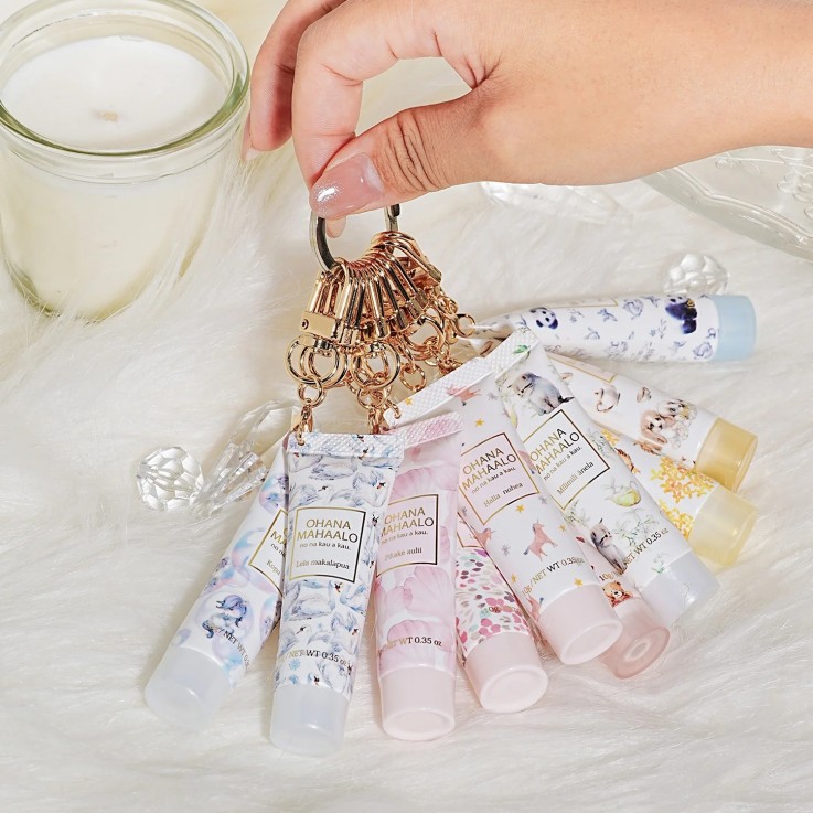 OHANA MAHAALO烏龍胖達十時香隨限定護手霜吊飾10g安摩兒