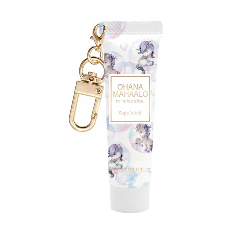 OHANA MAHAALO泡泡寶馬十時香隨限定護手霜吊飾10g安摩兒