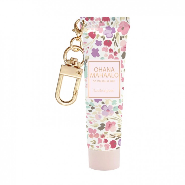 OHANA MAHAALO幸福花雨十時香隨限定護手霜吊飾10g安摩兒