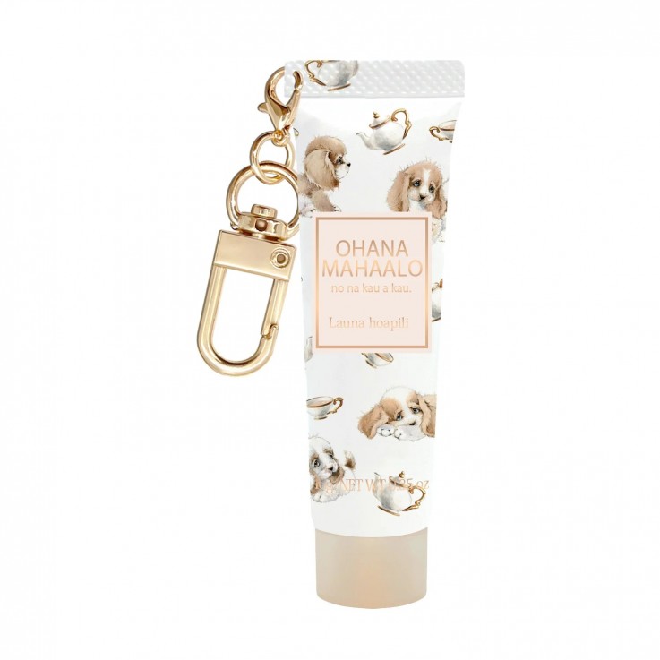 OHANA MAHAALO奶茶意境十時香隨限定護手霜吊飾10g安摩兒