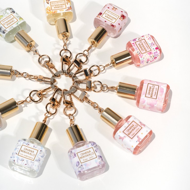 OHANA MAHAALO小貓茉莉十時香隨限定香水吊飾安摩兒