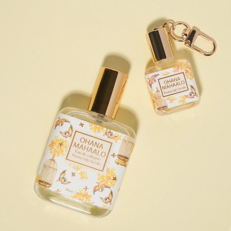 OHANA MAHAALO歡心雀悅十時香隨限定香水吊飾安摩兒