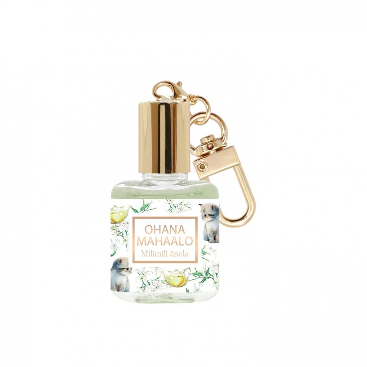 OHANA MAHAALO小貓茉莉十時香隨限定香水吊飾安摩兒