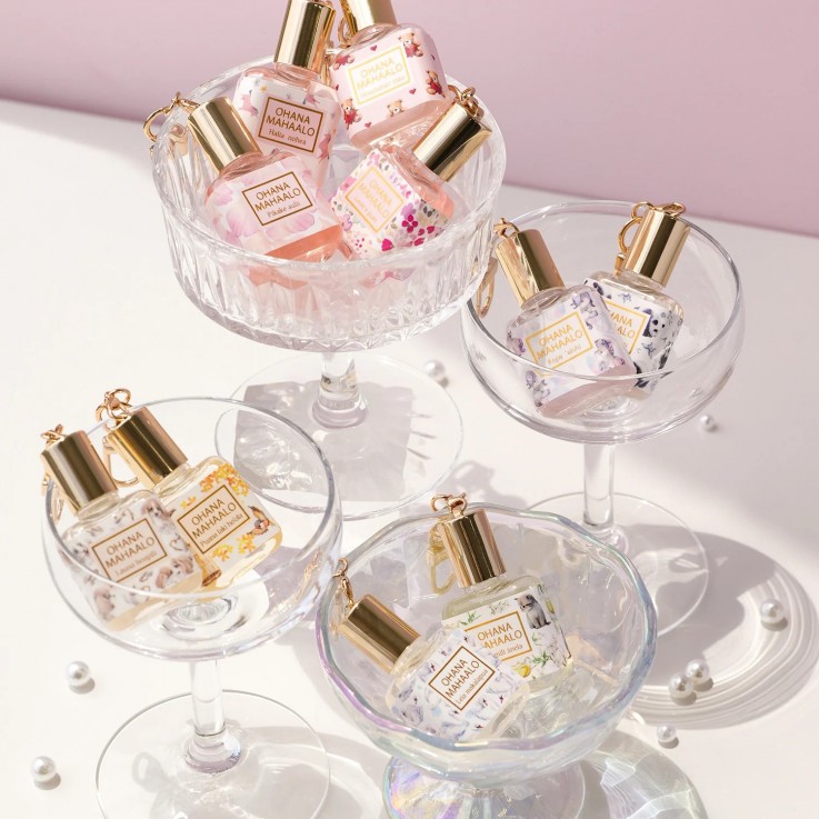 OHANA MAHAALO愛戀茉莉十時香隨限定香水吊飾安摩兒