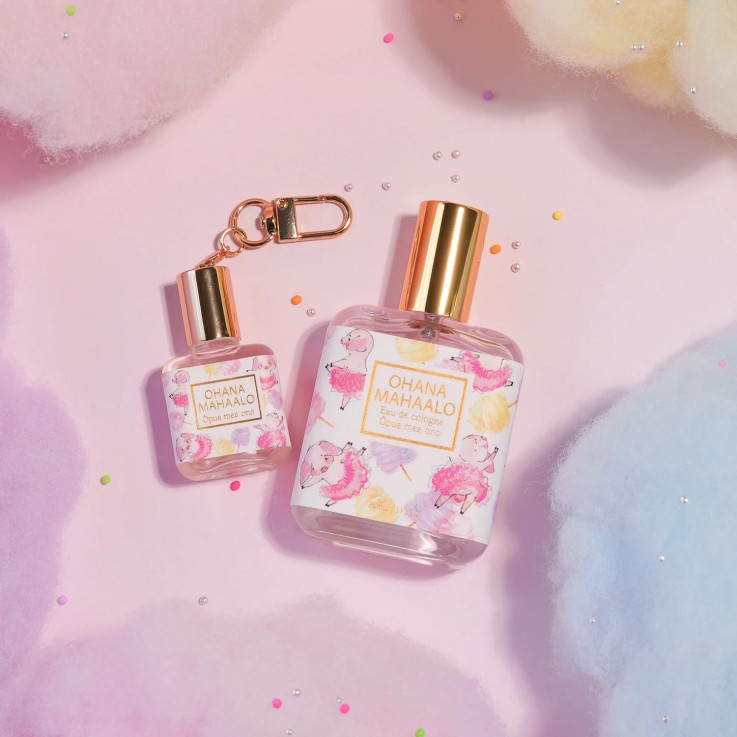 OHANA MAHAALO珍豬粉櫻十時香隨限定香水吊飾安摩兒