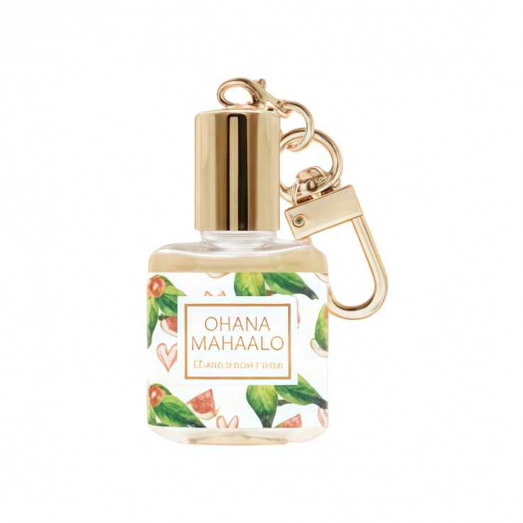 OHANA MAHAALO台灣限定款 十時香隨限定香水吊飾10ml安摩兒